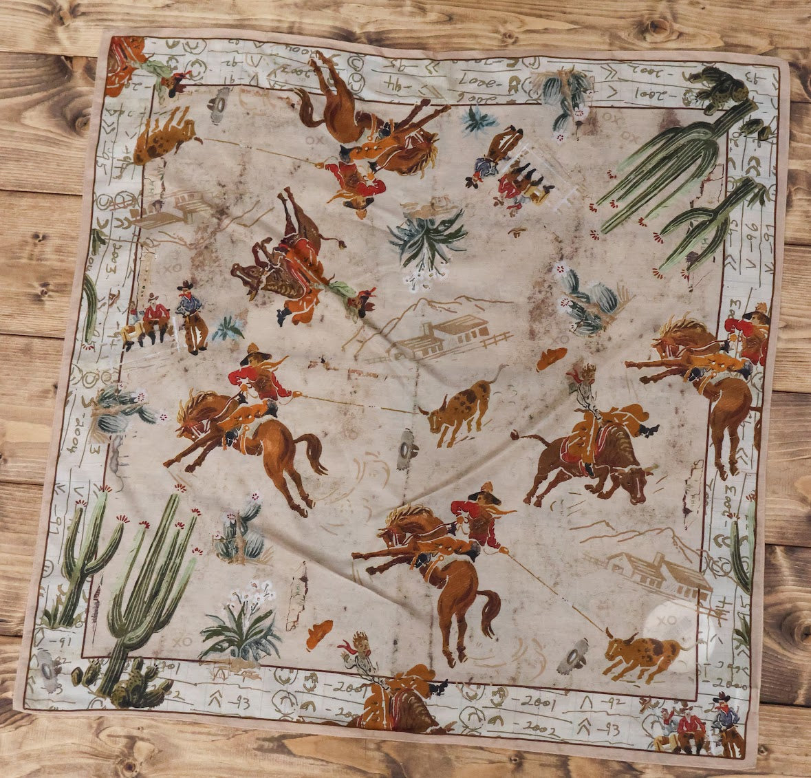 GANDPA'S WALLPAPER SHORTIE BANDANA