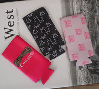 WESTERN TALL KOOZIES- 2 PACK