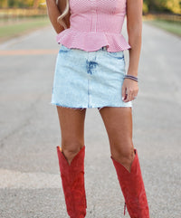 ARIAT BILLIE DENIM SKIRT