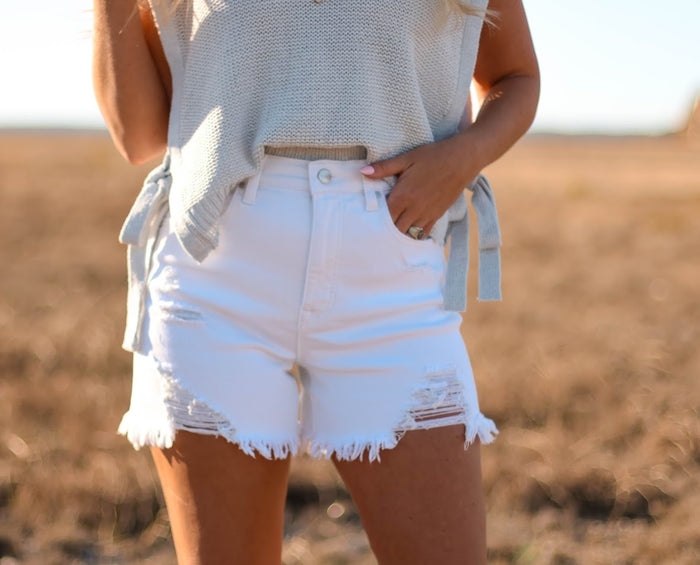 THE AUGUSTA DENIM SHORTS