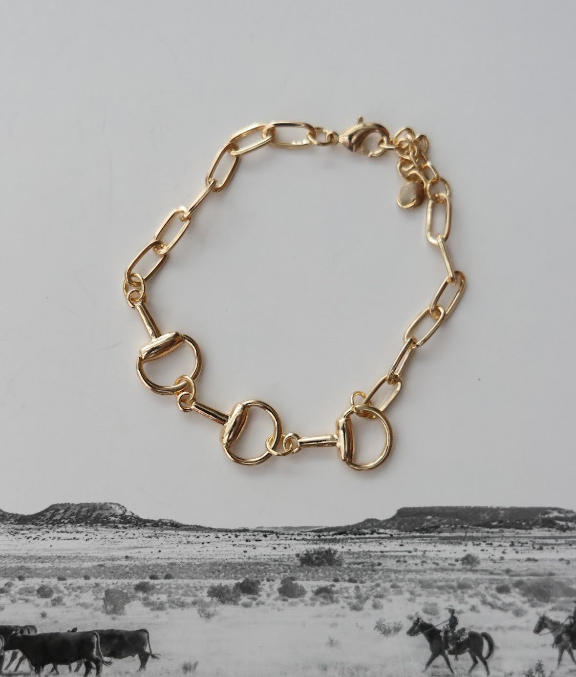 THE HIGHLAND HORSE BIT BRACELET
