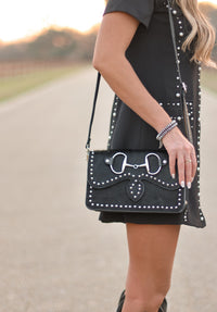 THE MAREEN CROSSBODY-BLACK