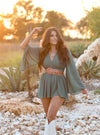 THE TIFTON ROMPER - TEAL