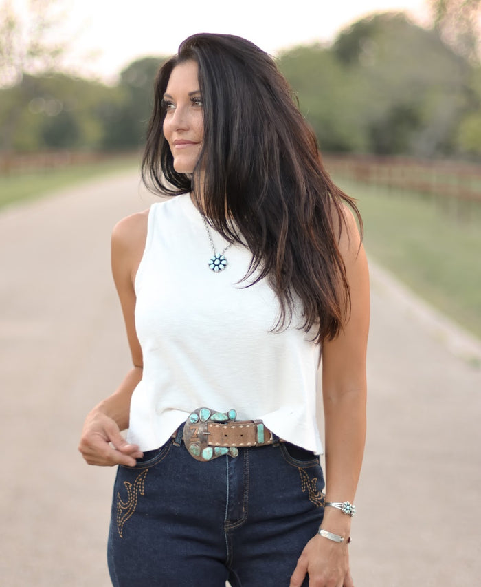 THE BRILEY TANK-CREAM