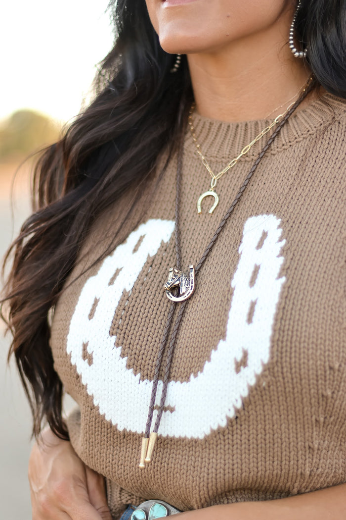 THE PIPER BOLO NECKLACE
