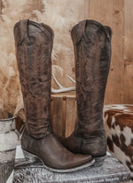 EXCLUSIVE OLD GRINGO MAYRA BOOTS-CHOCOLATE