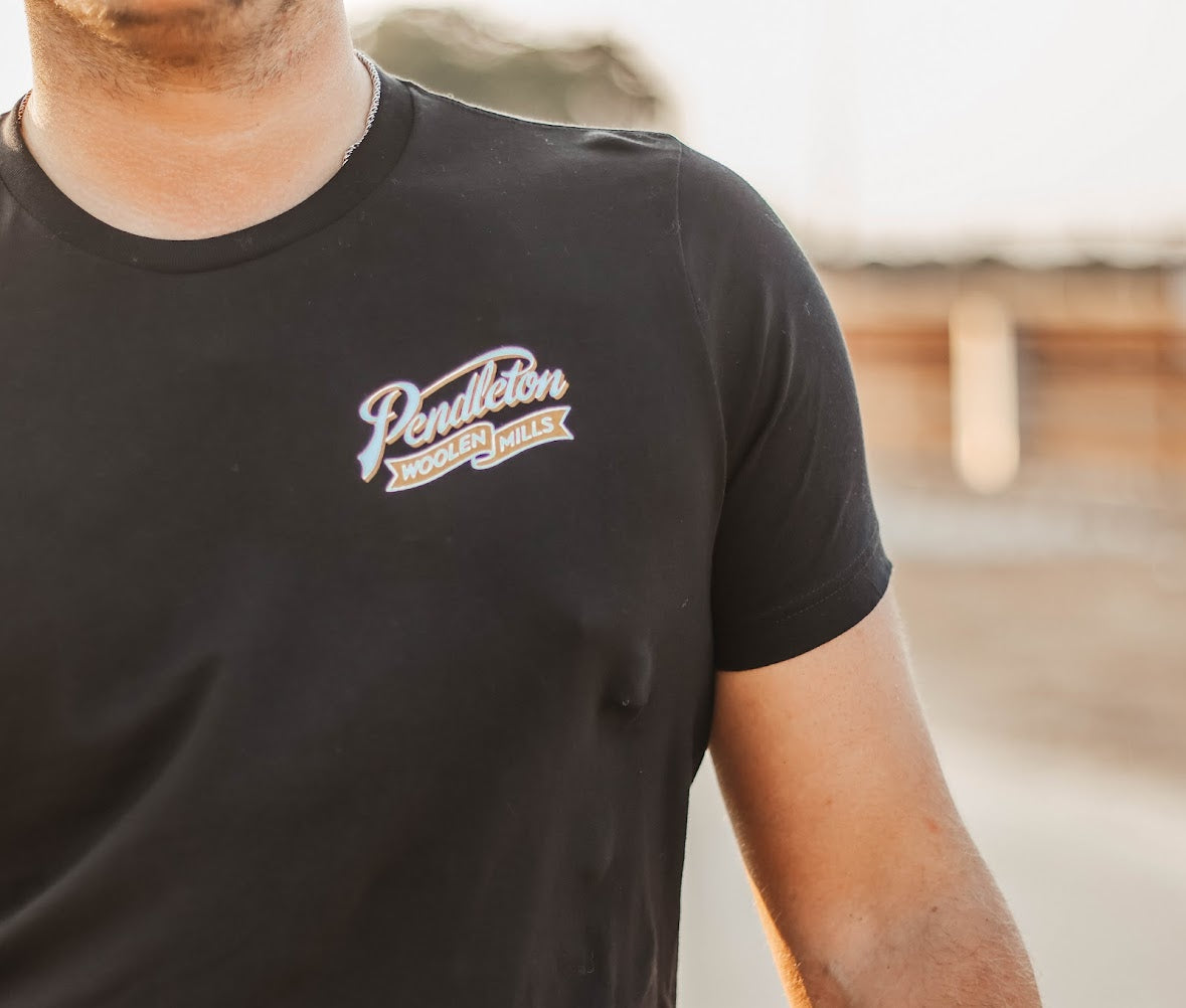 PENDLETON RIBBON LOGO MEN'S TEE