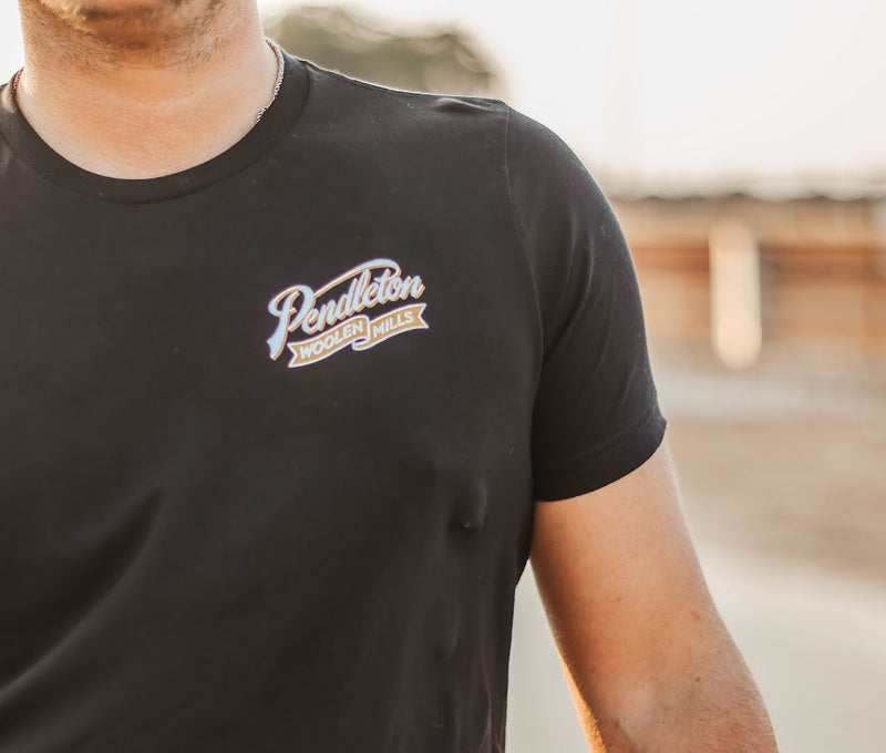 PENDLETON RIBBON LOGO MEN'S TEE