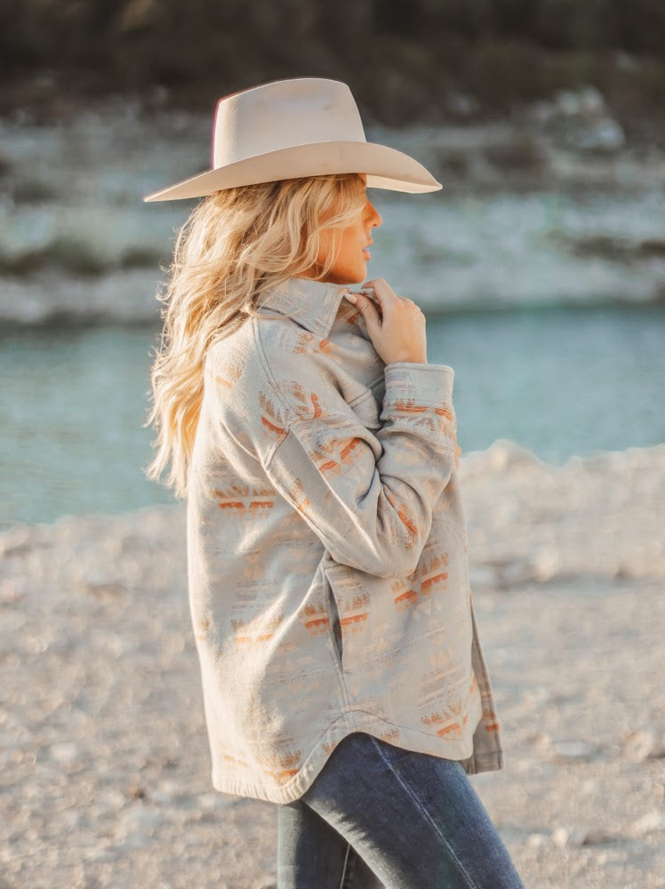 PENDLETON SHACKET- BLUE AGATE BEACH