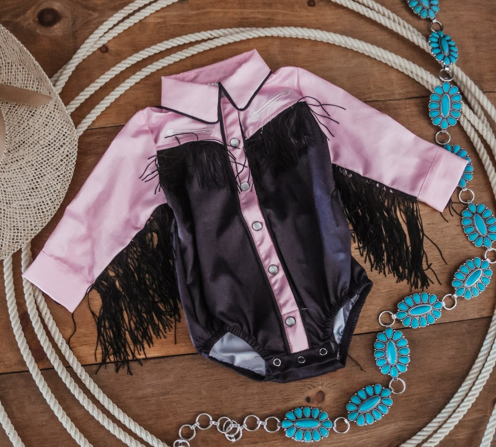 PINK VINTAGE PEARL SNAP