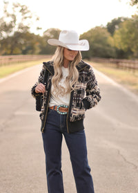 PENDLETON FOXGLOVE FLEECE BOMBER