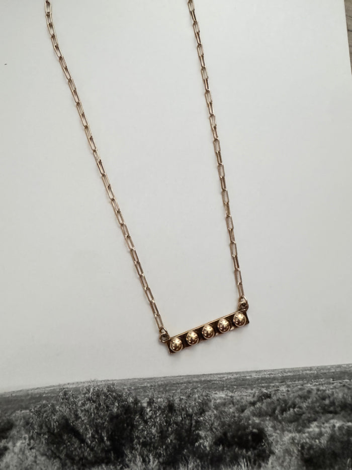 THE BUBBLE BAR NECKLACE