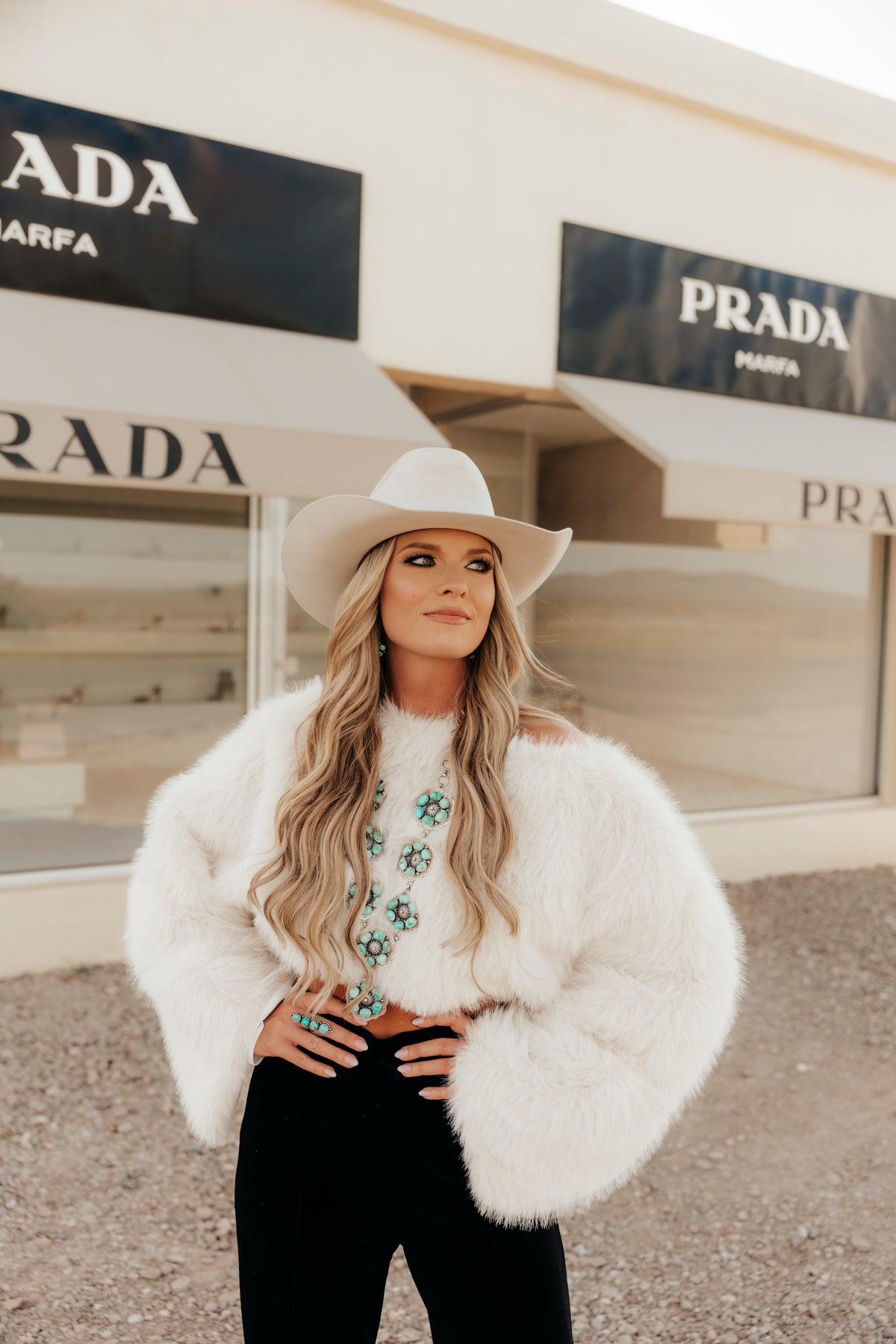 THE DAWSON FUR TOP