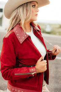 RUBY RIDER SUEDE JACKET