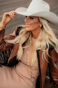 DOUBLE DOWN LONGLINE BLAZER