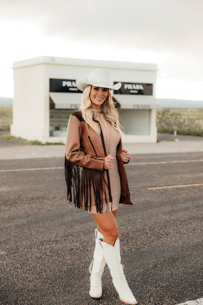 DOUBLE DOWN LONGLINE BLAZER