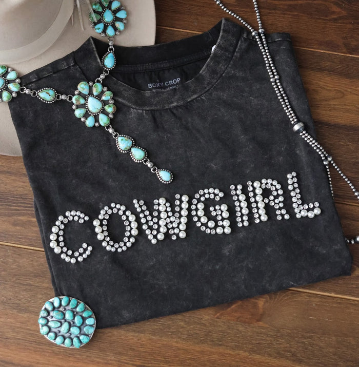 ARIAT PEARL WASHED TEE