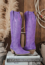 THE THUNDER ROAD BOOT-LAVENDER