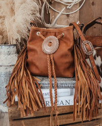 DOUBLE J SADDLERY BRANDY PURSE