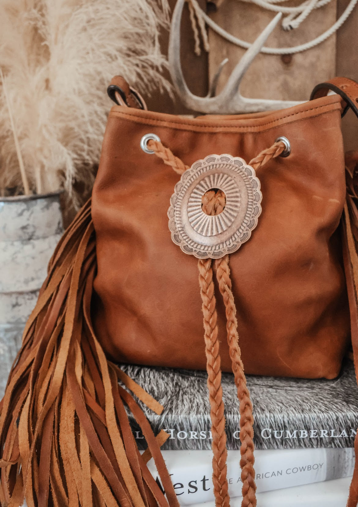 DOUBLE J SADDLERY BRANDY PURSE