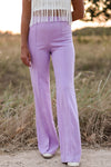 THE DARBY FLARE TROUSER - LAVENDER