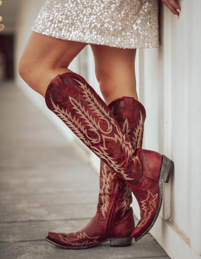 OLD GRINGO MAYRA BOOTS - RED