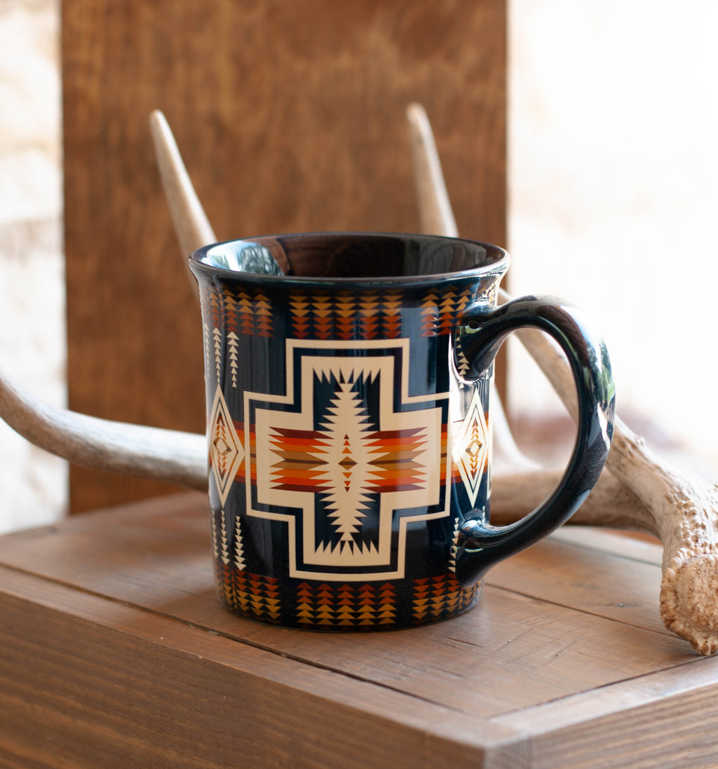 PENDLETON HARDING NAVY CERAMIC MUG