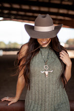 STEER DOUBLE WRAP NECKLACE