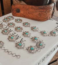 MINI CROSS CONCHO BELT