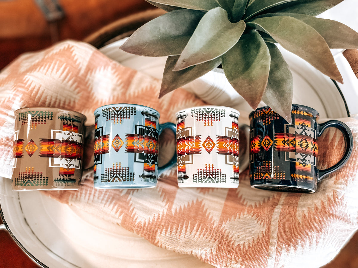 CHIEF JOSEPH MULTI CERAMIC MUG SET