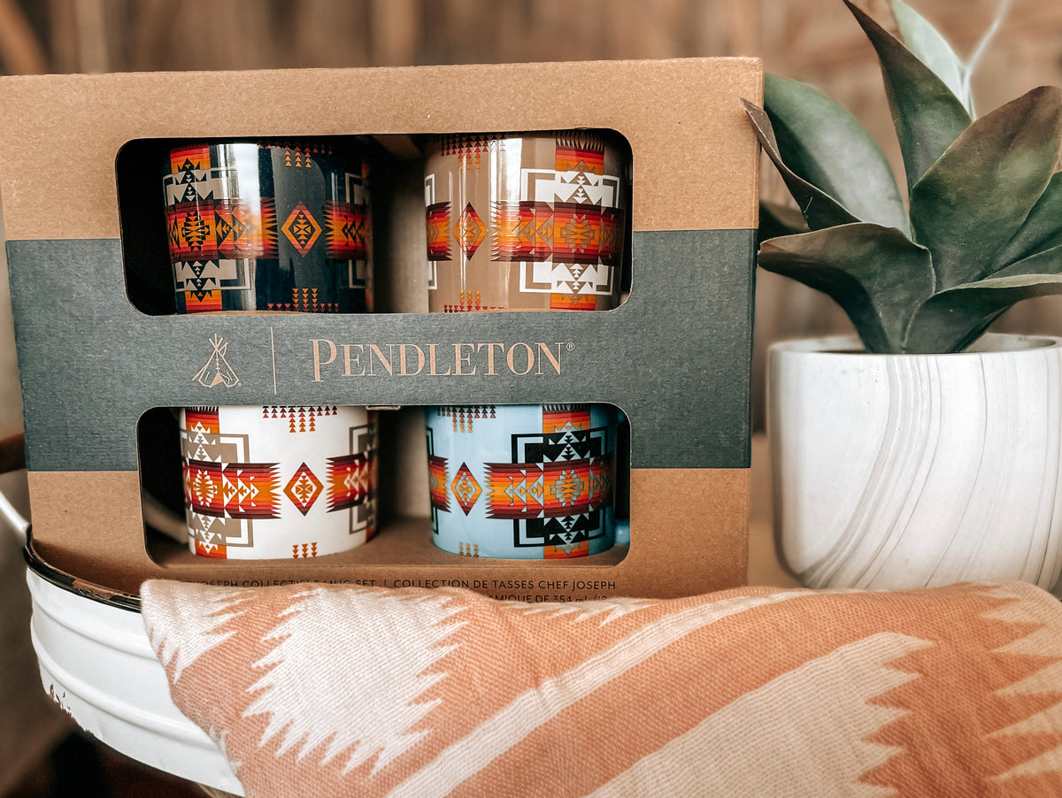 CHIEF JOSEPH MULTI CERAMIC MUG SET