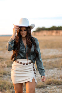 MINI COPPER SQUARE BELT